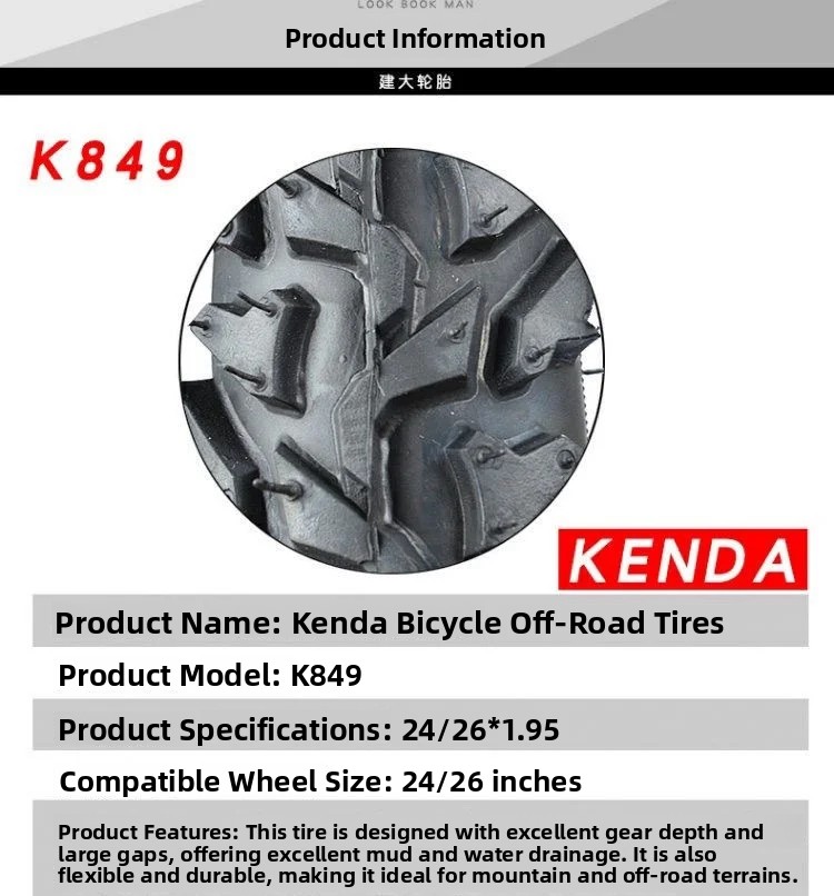 Kenda Mountain Bike Outer Tire - Cycling Gear And Equipment ulasan dan harga