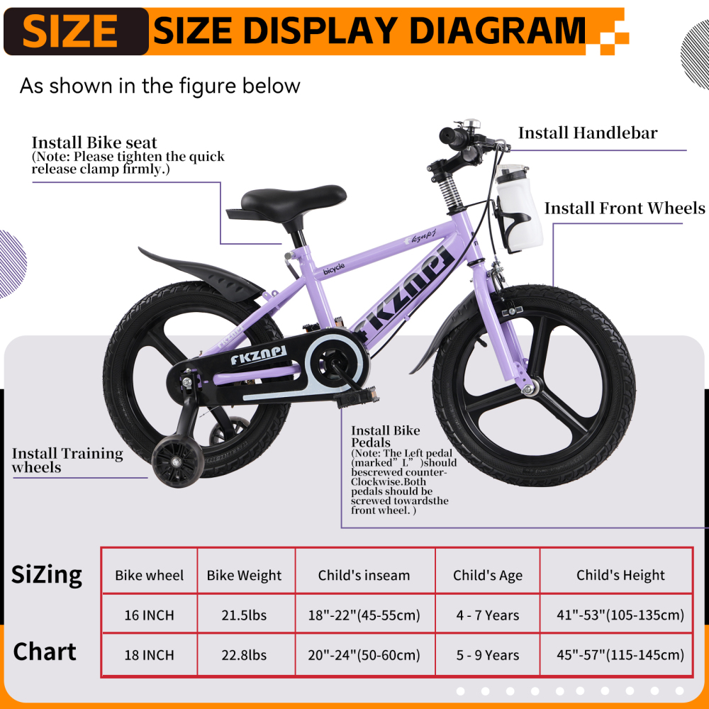Kids Bike 18 Inch – High Carbo - Carbon Bike Frame ulasan dan harga